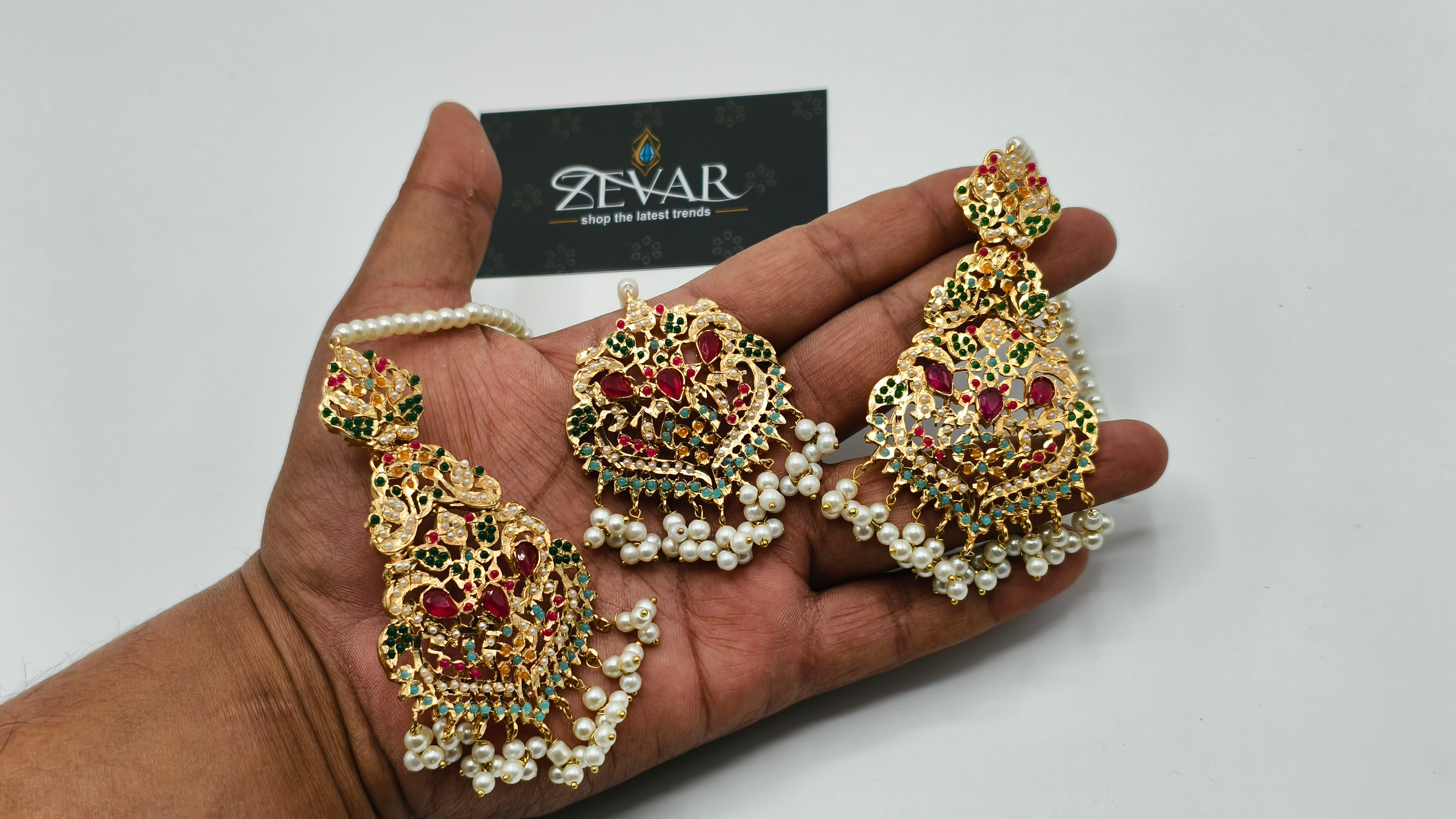 NORATAN BRIDAL JEWELLERY SET