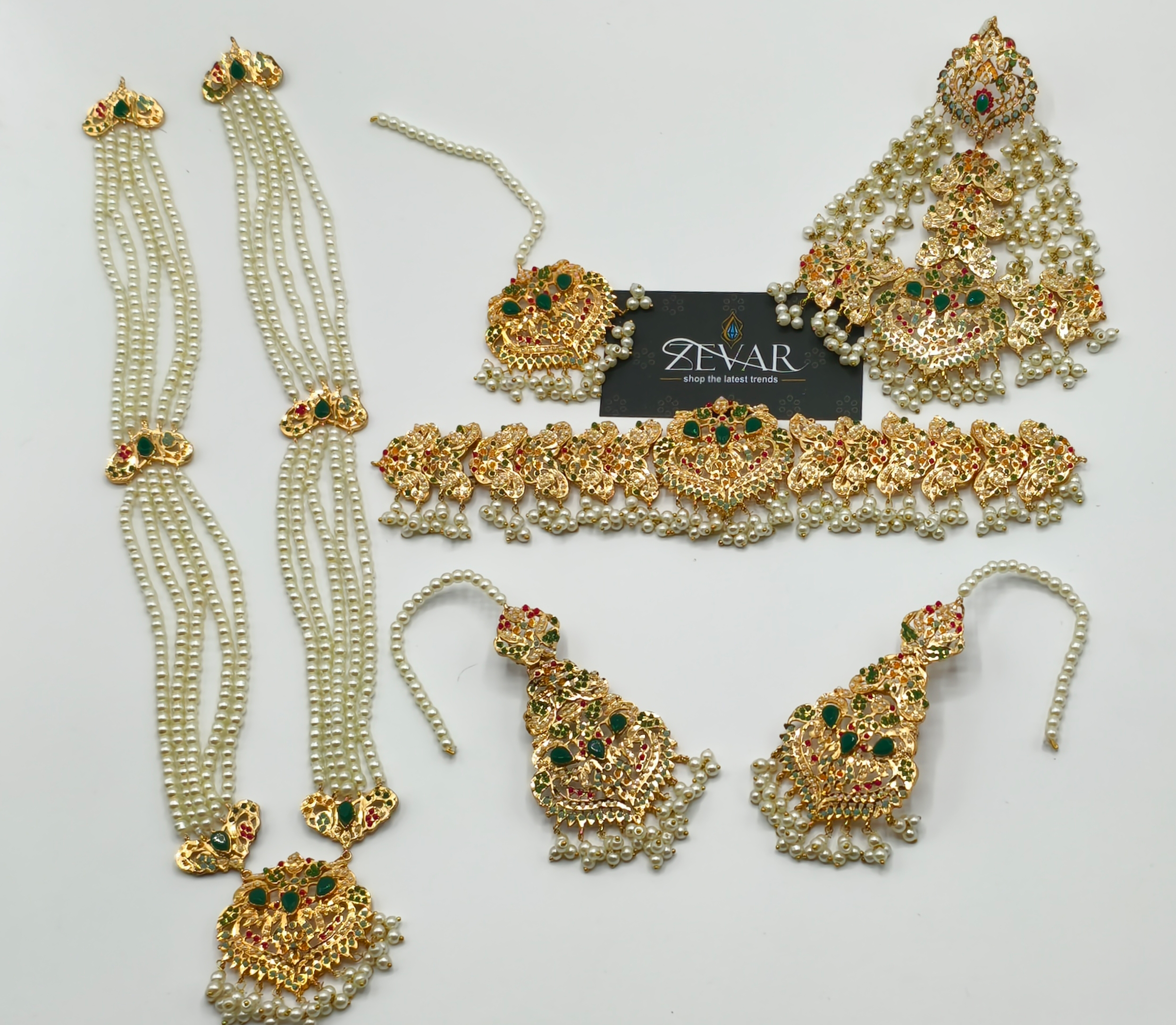 NORATAN BRIDAL JEWELLERY SET