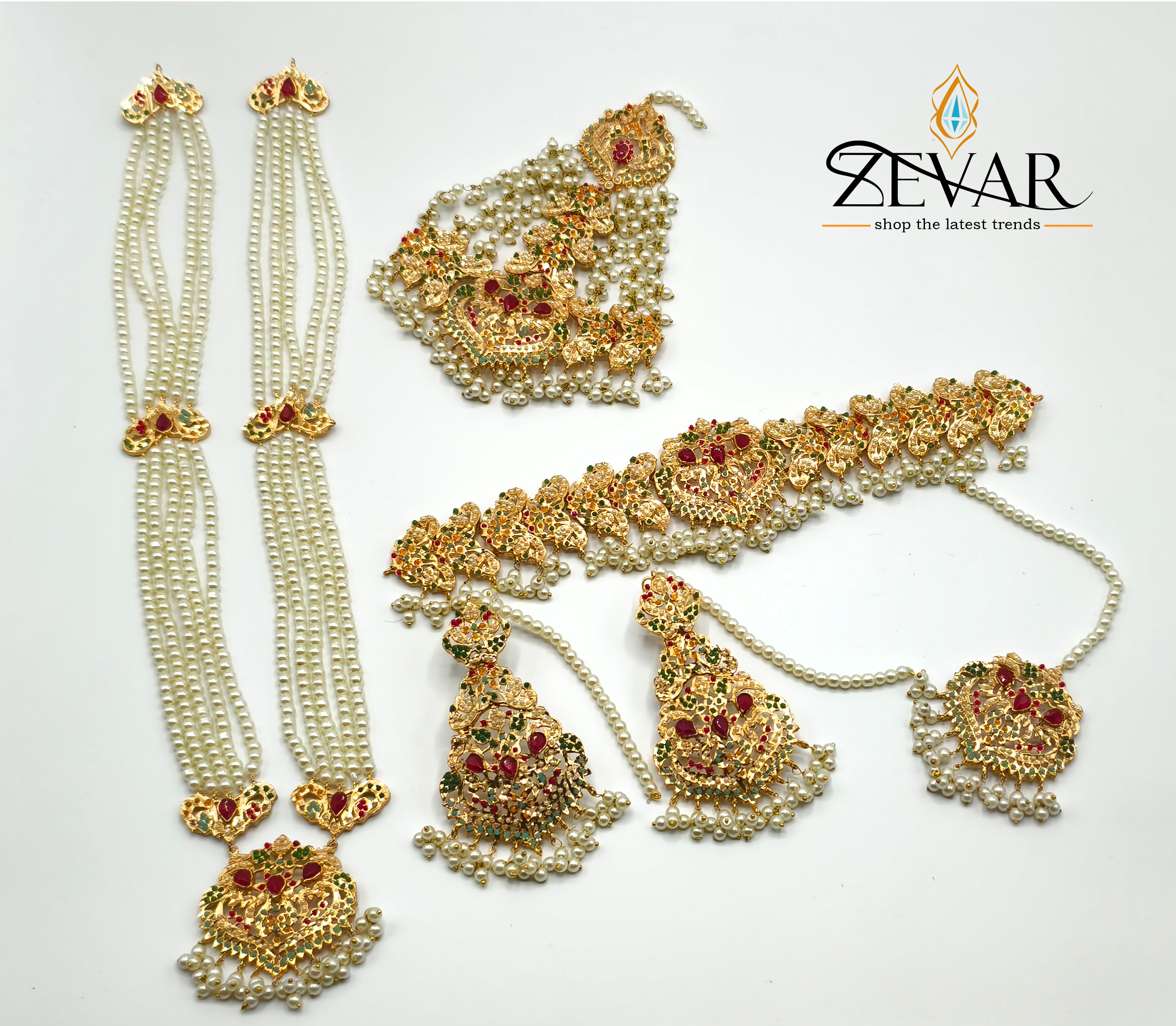 NORATAN BRIDAL JEWELLERY SET