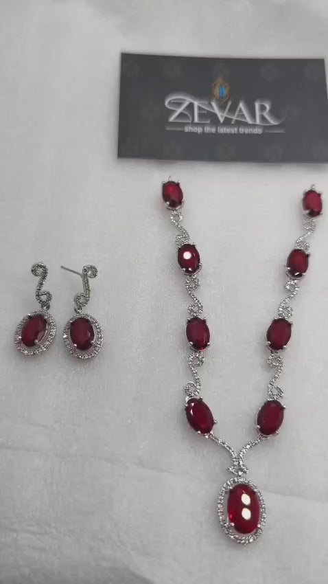 Premium AD Zircon Elegant & Sleek Jewellery Set for Women – Party Wear & Special Occasion

Tagline:Elegant, sleek and beautifully made to shine ✨