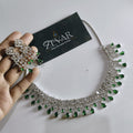 Drop Design AD Necklace Set for Women | Zevar