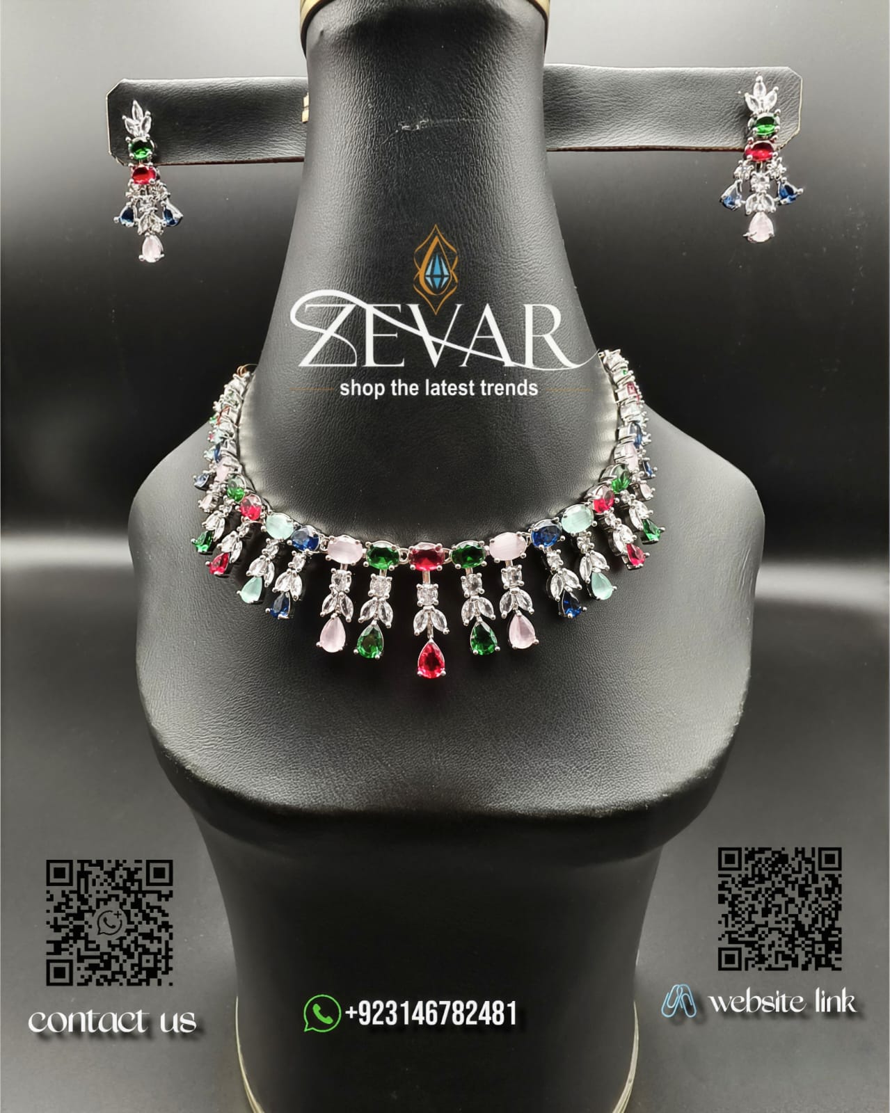 FANCY AD Zircon ON DESIGNER SET